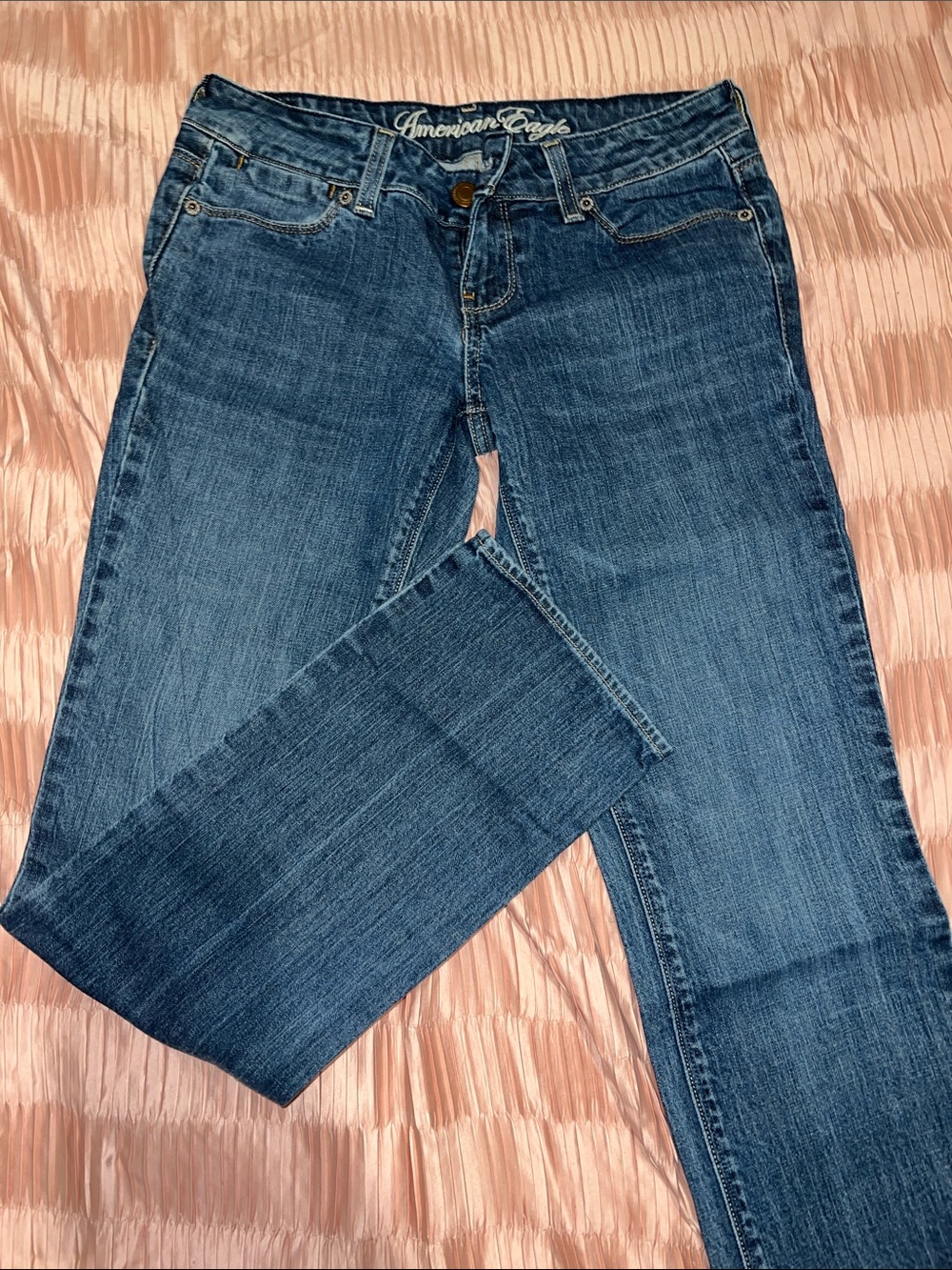 American Eagle Outfitters Dark Blue Bootcut Jeans